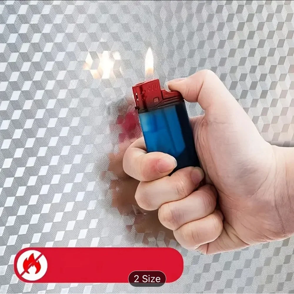 1pc Kitchen Oil Resistant Sticker, Fire Resistant High Temperature Wall Sticker - Picture 4 of 10
